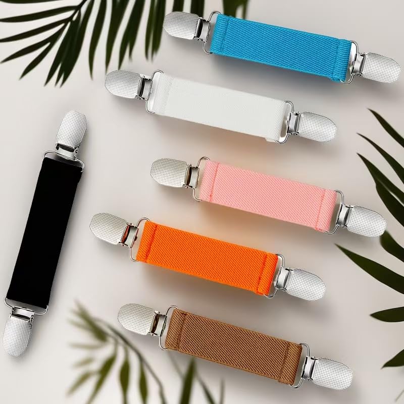 Multi-Purpose Retro Fashion Metal Clips Set Versatile Scarf, Sweater, Shawl, Cardigan, Hat & Mitten Clips for Women Stylish Collar, Brooch & Travel Accessories