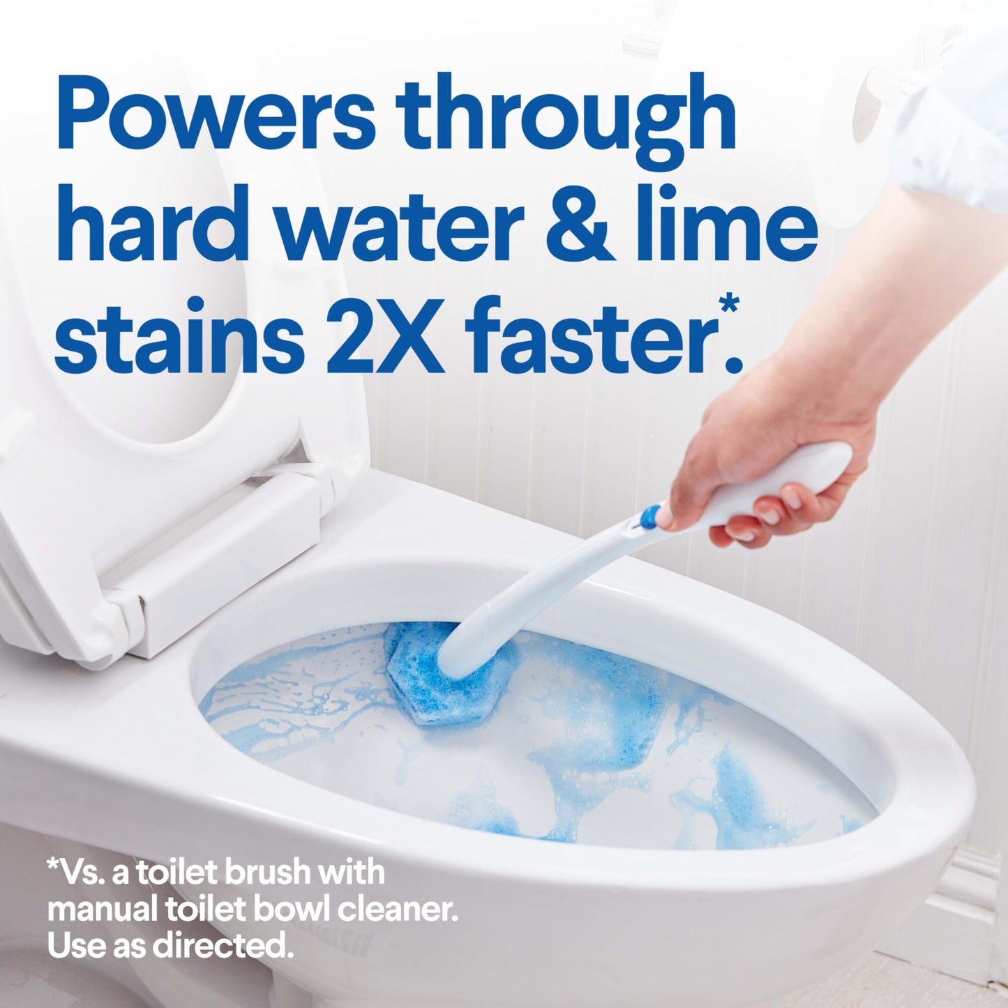 Clorox ToiletWand Disposable Toilet Cleaning System - ToiletWand, Storage Caddy and 16 Disinfecting Refill Heads