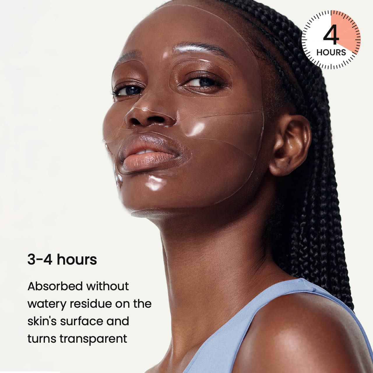 BIODANCE Hydro Cera-nol Real Deep Mask, Overnight Hydrogel Mask, Hydrating Facial Mask For Sensitive Skin, Redness Reducing & Quick Soothing Effect, 1.19oz(34g) x 4ea