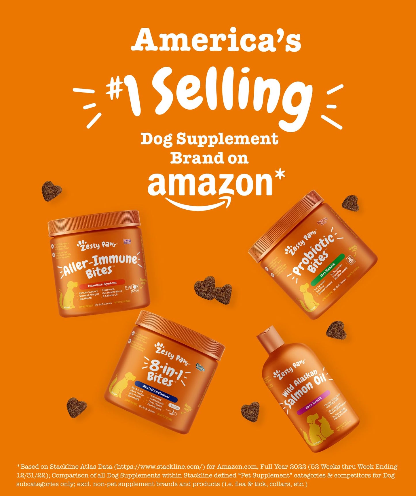 Zesty Paws Scoot Away Soft Chews - Healthy Bowel Function with Bromelain, Vita Fiber for Dogs, & Dandelion Root for Dog Digestive Support and Gut Health - 90 Soft Chews
