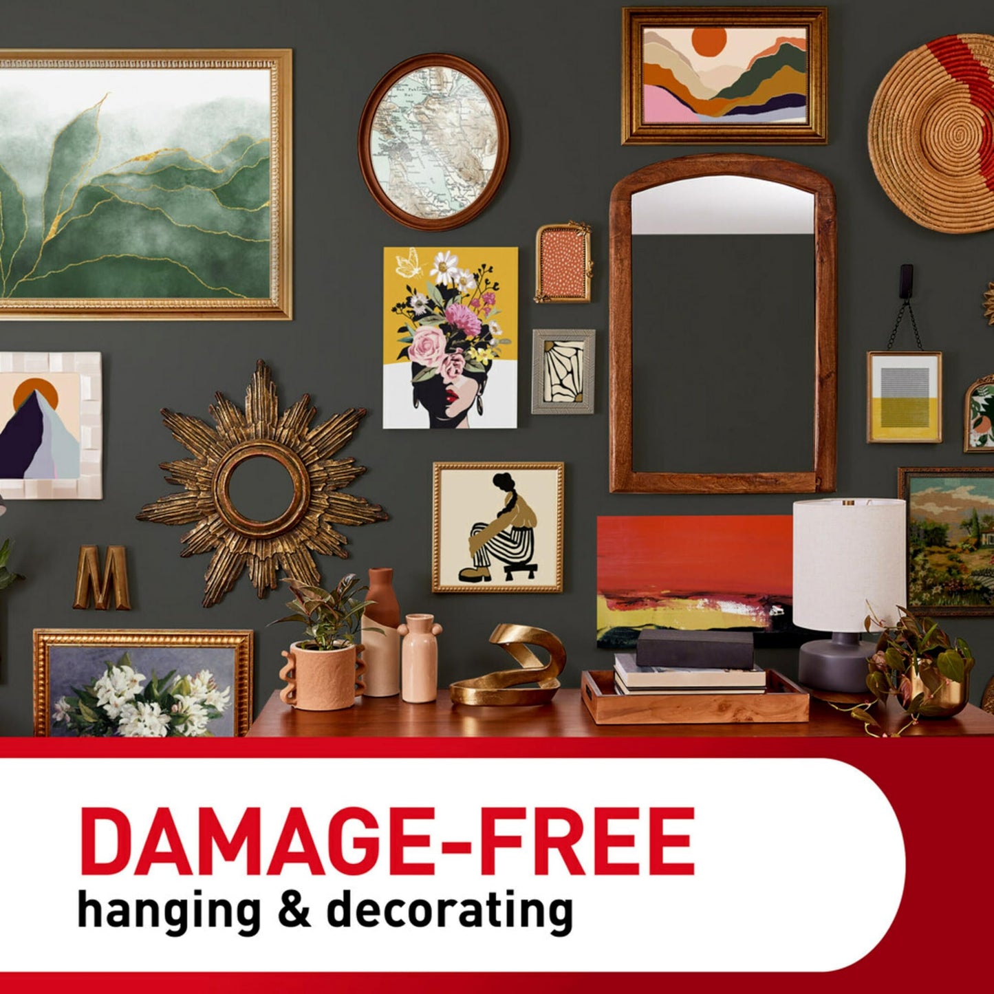 Command 20 lb XL Heavyweight Picture Hanging Strips 16 Pairs (32 Command Strips), Damage-Free Hanging Picture Hangers, Heavy Duty Wall Hanging Strips for Home Decor, White Adhesive Strips
