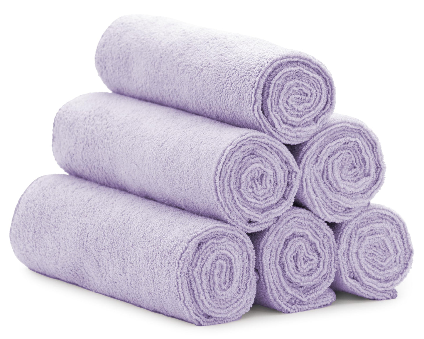 S&T INC. Microfiber Gym Towels, Yoga Towel for Home and Gym Bag, 16 Inch x 27 Inch, 6 Pack