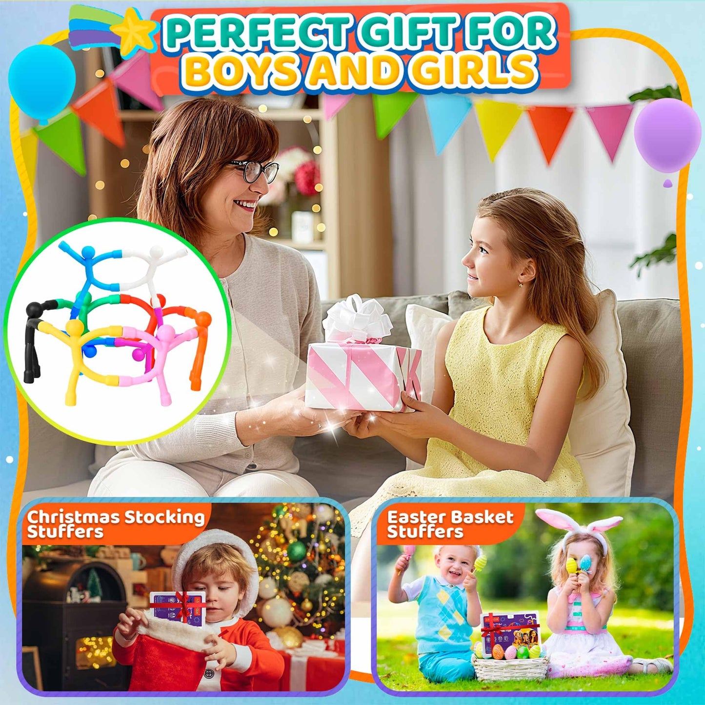 Magnetic Travel Toys for Toddlers Kids 5PCS, Airplane Car Travel Activities Essential, Fidget Toys Road Trip Sensory Toy, Fidgets for Classroom Toys for 3 4 5 6 7 8 Year Old, Gifts for Boys and Girls