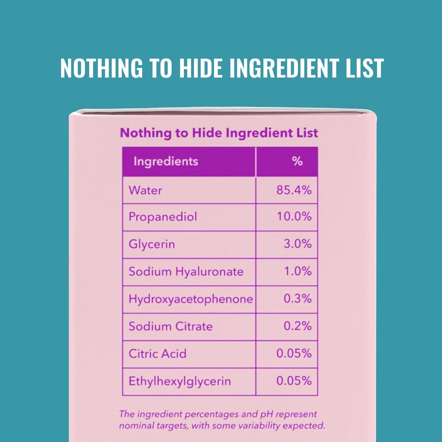 Good Molecules Hyaluronic Acid Serum - 1% Hyaluronic Acid Non-greasy Ultra Hydrating Serum, Facial Moisturizer for Plumper Skin, Skin Care for Face