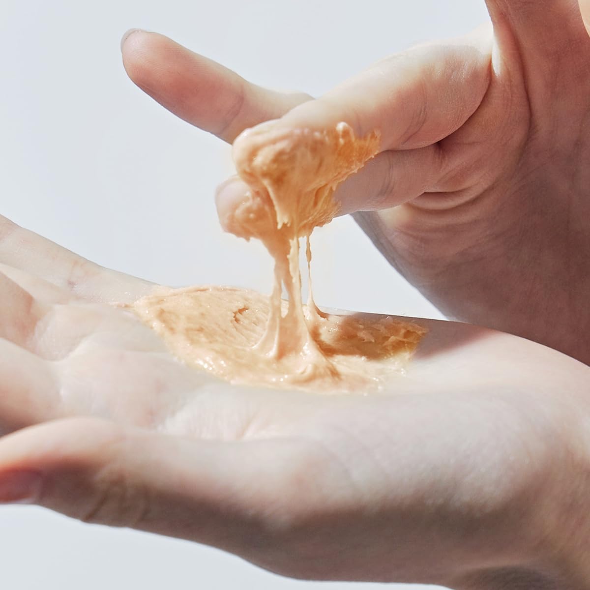 ARENCIA Korean Rice Mochi Face Cleanser - Face Wash, Gentle Scrub All in One for Deep Cleansing, Moisturizing, Pore Minimizing, Acne-Prone Skin, Removing Blackhead with Rice Water & Green Tea