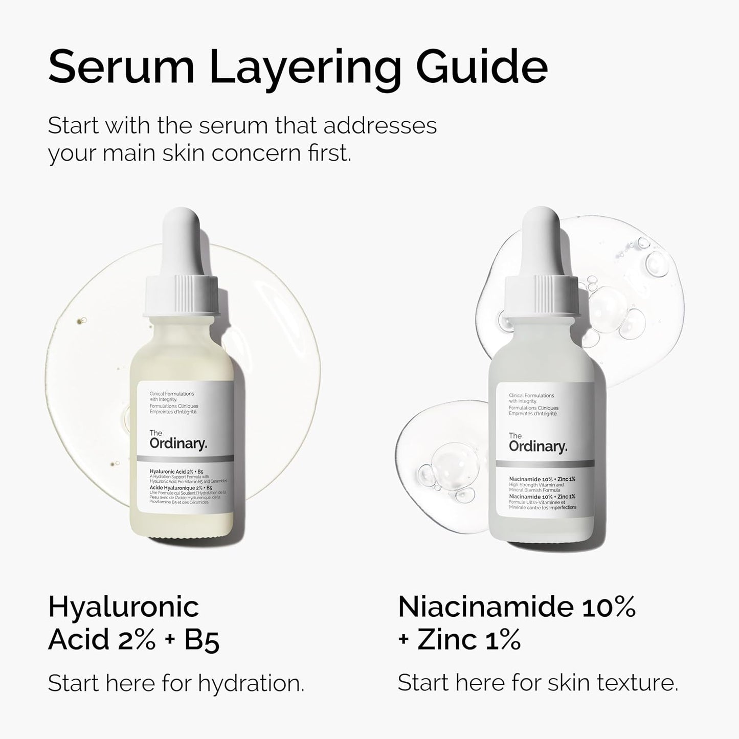 The Ordinary Hyaluronic Acid 2% + B5 (with Ceramides), Multi-Depth Hydration Serum for Plumper, Smoother Skin