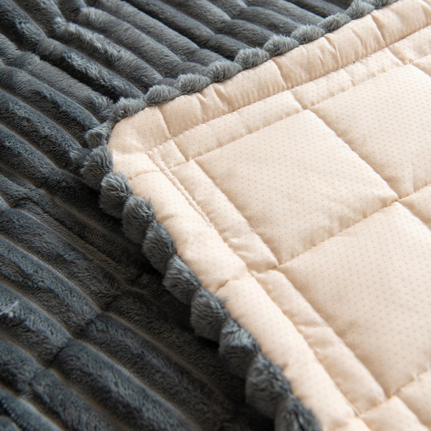 Non Slip Fuzzy Pet Couch Covers for Sofa, Washable Couch Cushion Covers for Large Dogs