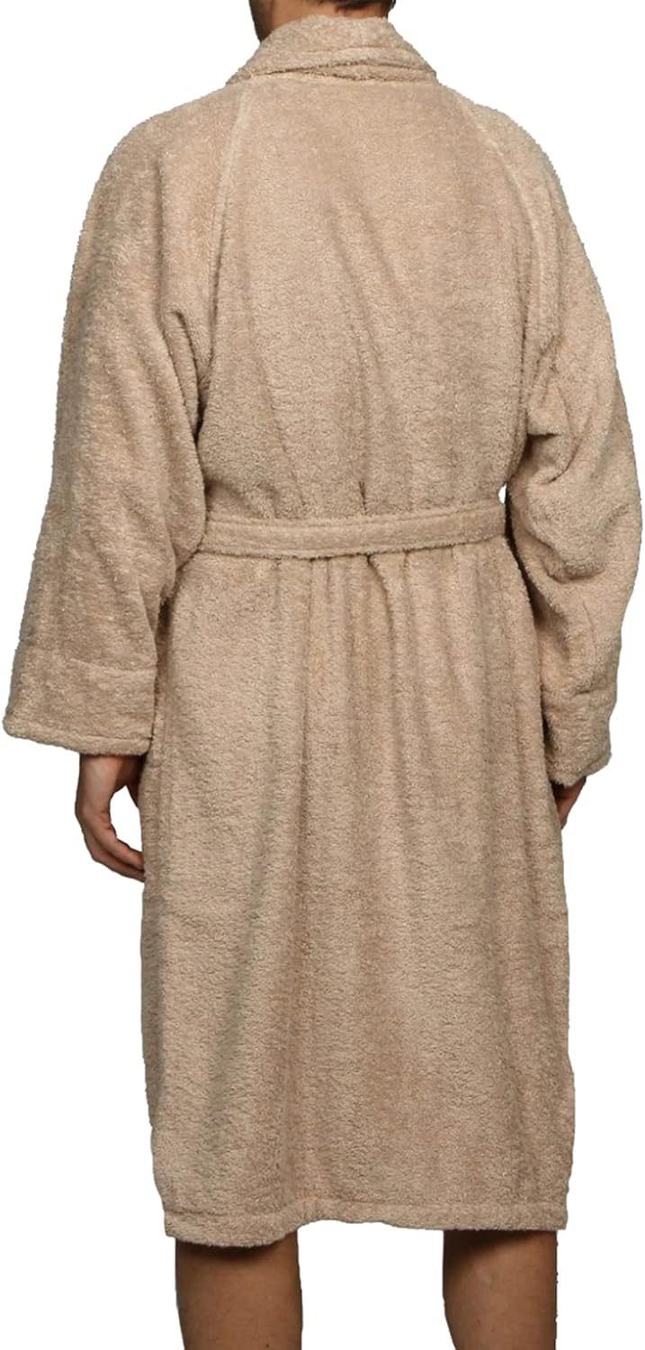 Superior Cotton Unisex Terry Robe, Soft And Absorbent Robes For Men And Women, Bathroom Accessories