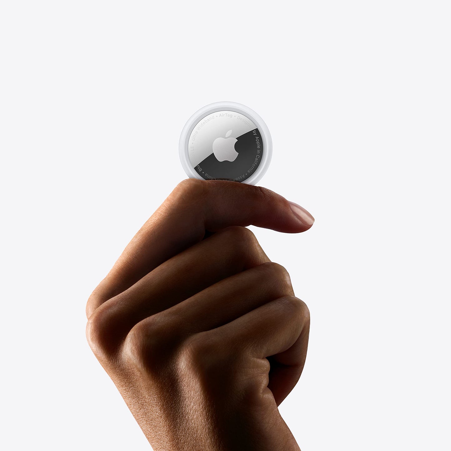 Apple AirTag 4 Pack. Keep Track of and find Your Keys, Wallet, Luggage, Backpack, and More. Simple one-tap Set up with iPhone or iPad