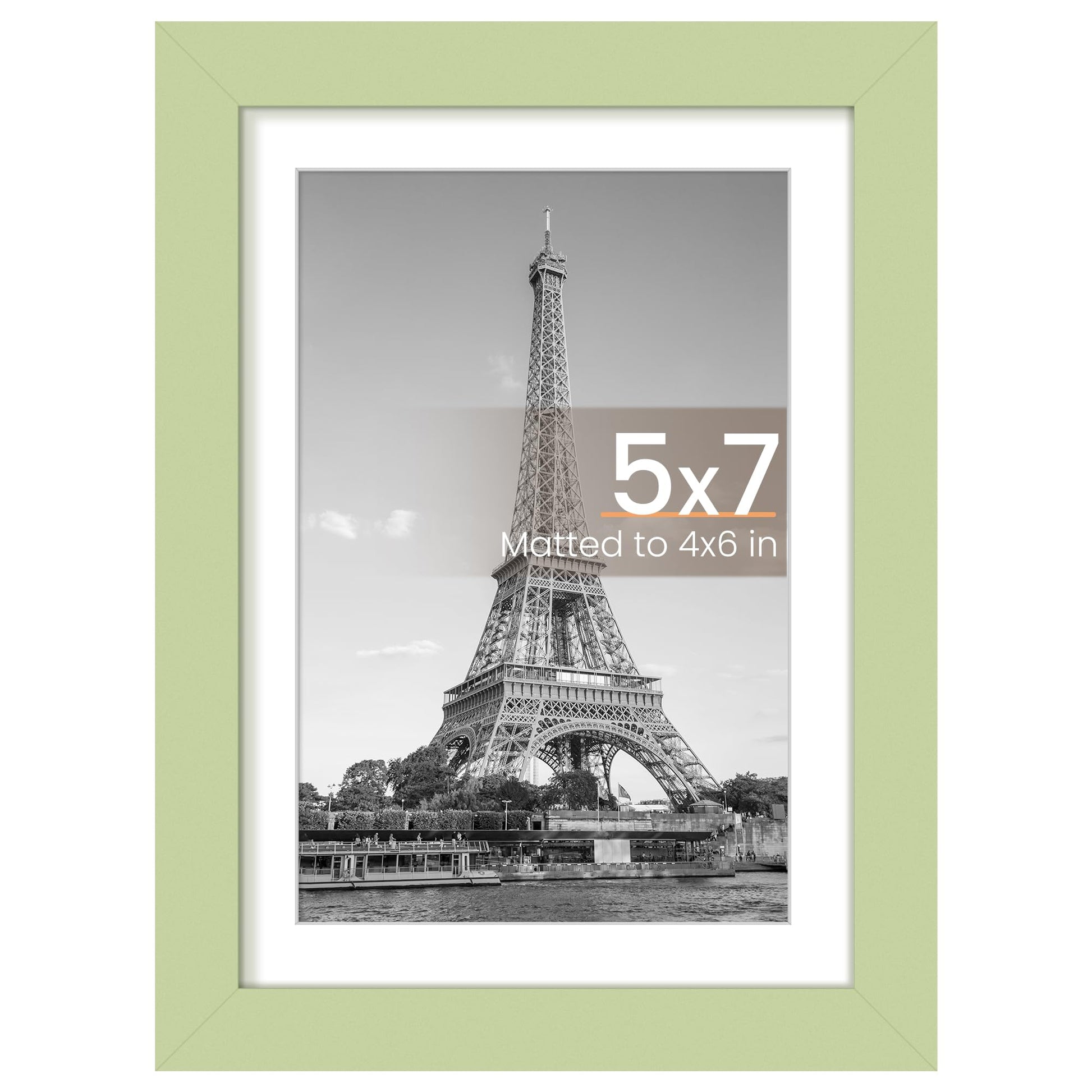 upsimples 11x14 Picture Frame, Display Pictures 8x10 with Mat or 11x14 Without Mat, Wall Hanging Photo Frame, Black, 1 Pack