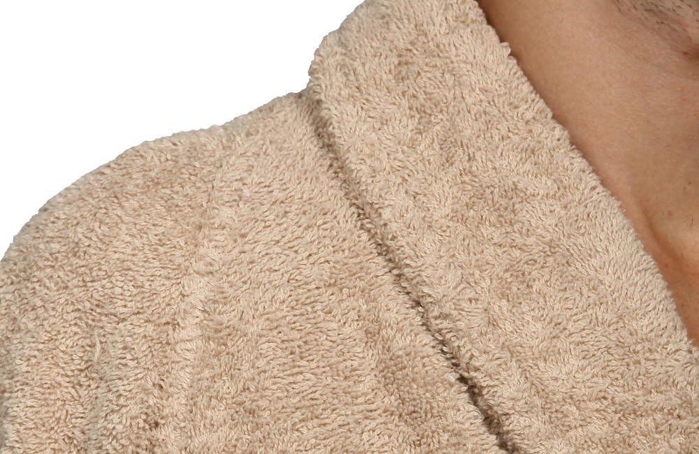 Superior Cotton Unisex Terry Robe, Soft And Absorbent Robes For Men And Women, Bathroom Accessories