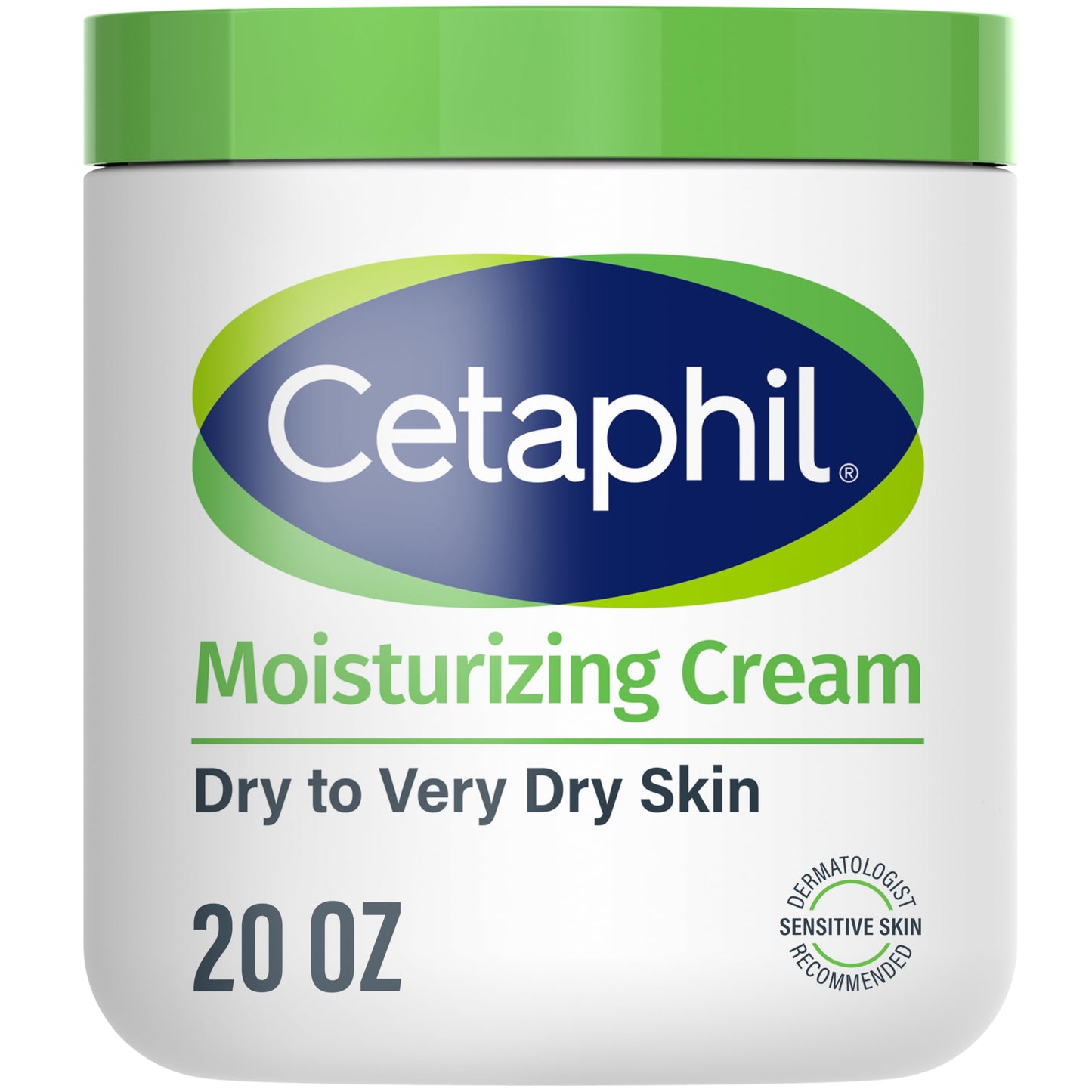 Cetaphil Face & Body Moisturizer, Hydrating Moisturizing Cream for Dry to Very Dry, Sensitive Skin, NEW 16 oz 2 Pack, Fragrance Free, Non-Comedogenic, Non-Greasy