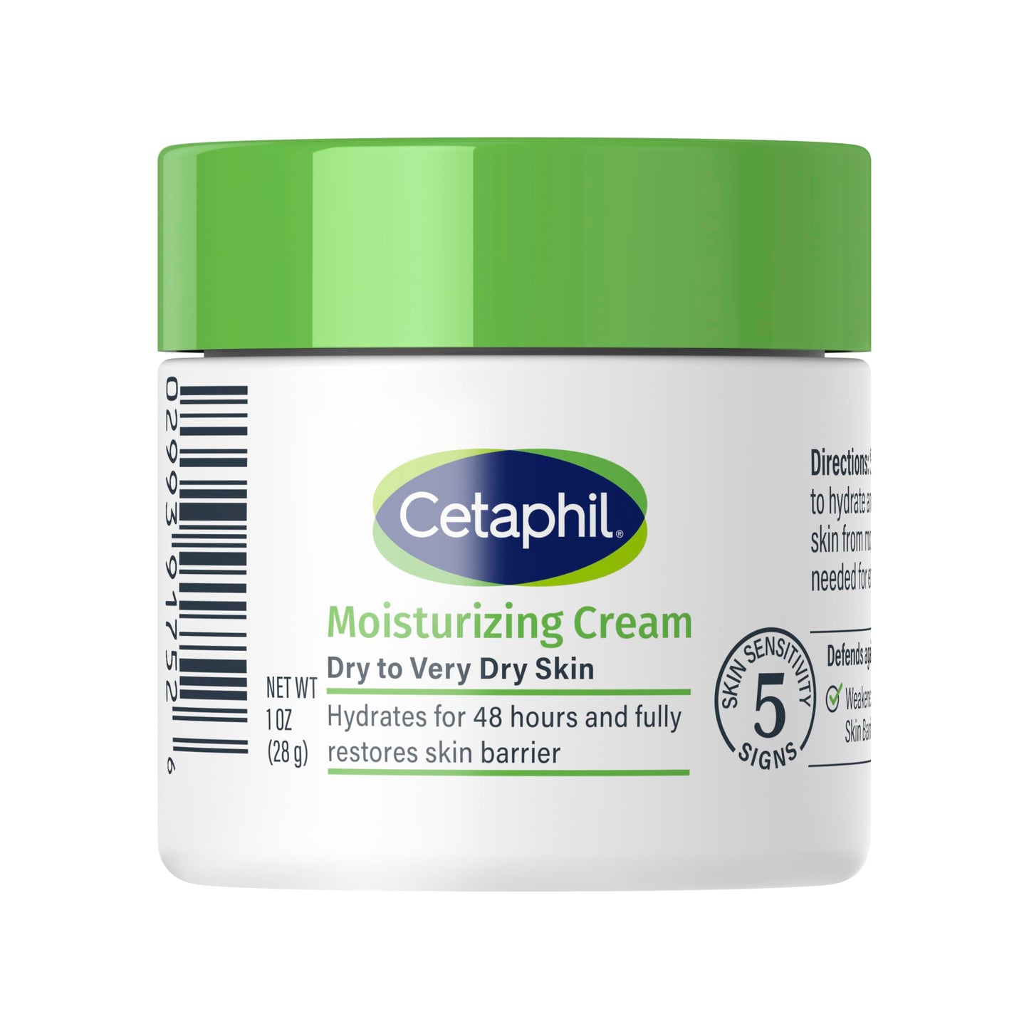 Cetaphil Face & Body Moisturizer, Hydrating Moisturizing Cream for Dry to Very Dry, Sensitive Skin, NEW 16 oz 2 Pack, Fragrance Free, Non-Comedogenic, Non-Greasy
