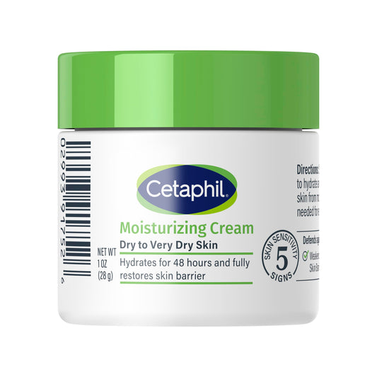 Cetaphil Face & Body Moisturizer, Hydrating Moisturizing Cream for Dry to Very Dry, Sensitive Skin, NEW 16 oz 2 Pack, Fragrance Free, Non-Comedogenic, Non-Greasy