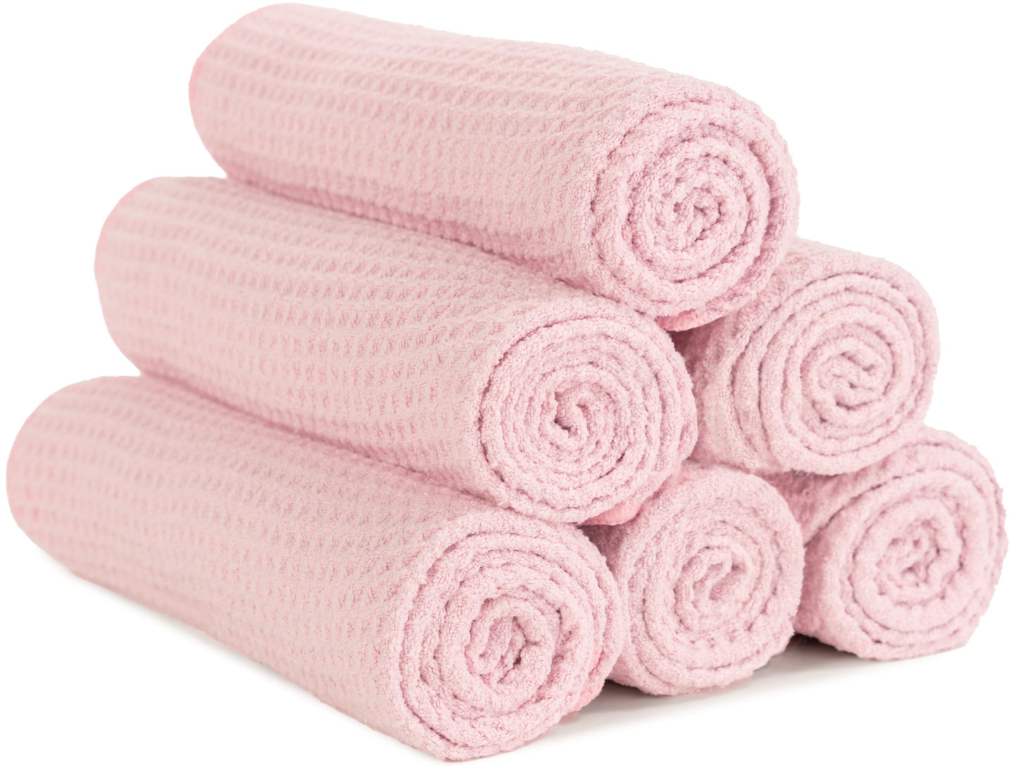 S&T INC. Microfiber Gym Towels, Yoga Towel for Home and Gym Bag, 16 Inch x 27 Inch, 6 Pack