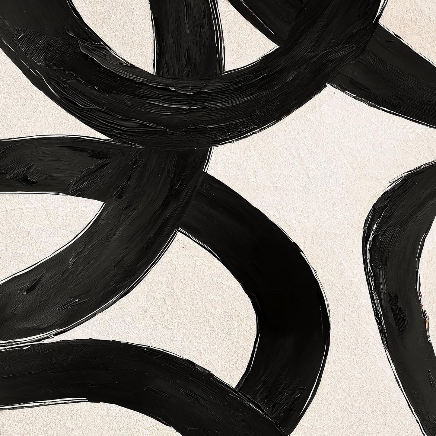 Framed Boho Black and White Brown Modern Abstract Wall Art for Living Room, Set of 6 Bohemian Wall Hanging Artwork, Minimalist Sun Geometric Pictures for Bedroom Office Bathroom Wall Decor 11x14 Inch