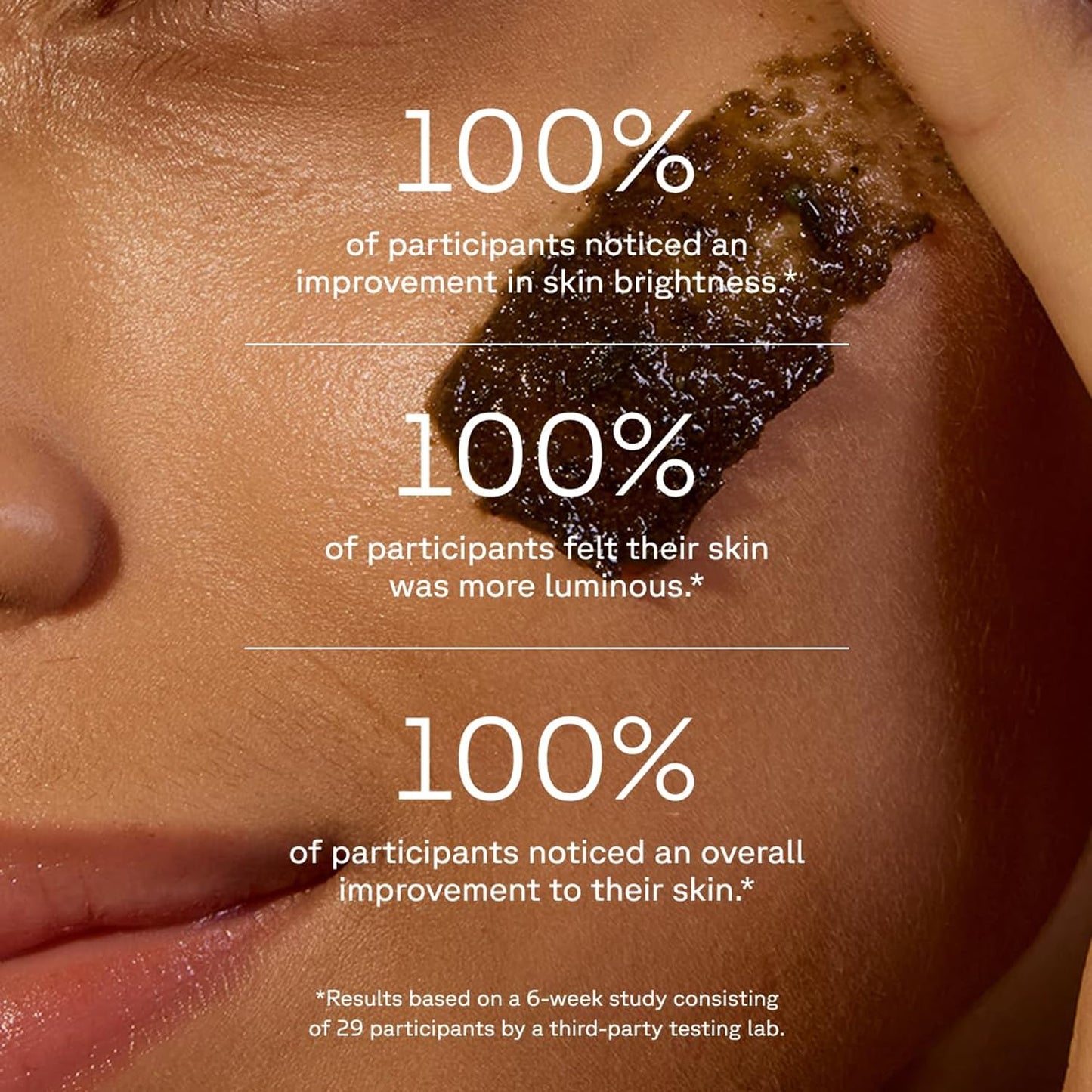 Acure Brightening Facial Scrub - Exfoliating Face Wash, Gentle Daily Scrubber & Exfoliator for Women & Men for Radiant Skin, Cleansing Wash with Sea Kelp & French Green Clay - 4 fl oz